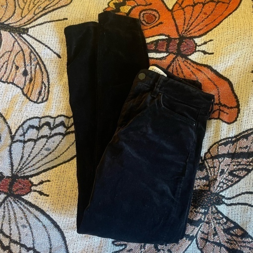 reiss suade pants